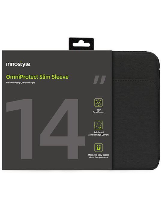 Innostyle Laptop-Hülle 14" Schwarz S112BLK-14