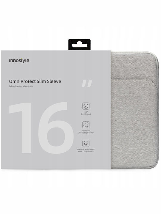 Innostyle Wasserdicht Tasche Fall für Laptop 16" in Gray Farbe S112LGY-16