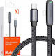 Mcdodo Flat USB-C to Lightning Cable 36W Μαύρο 2m (CA-3351)