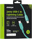 Innostyle USB-C to Lightning Cable Πράσινο 1m (ICL120tAQ)