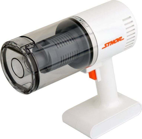 Sthor Cleaner Aspirator de mână pentru mașină Aspirare uscată cu Putere 100W Reîncărcabil 12V Alb