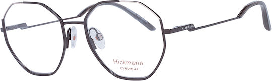 Ana Hickmann Women's Metal Prescription Eyeglass Frame Silver HI1173 01A