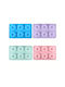 Silicone Cupcakes & Muffins 6 Cups Baking Pan 25x17x2cm