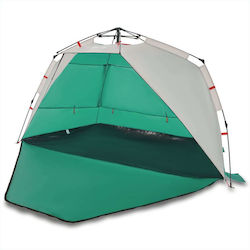 vidaXL Beach Tent 3 People Green 180x116cm