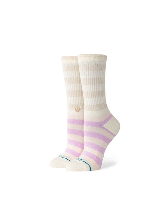 Stance Sherbert Athletic Socks Beige 1 Pair