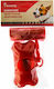 Viosarp Dog Waste Bag Holder Red 28 Rolls of 2pcs