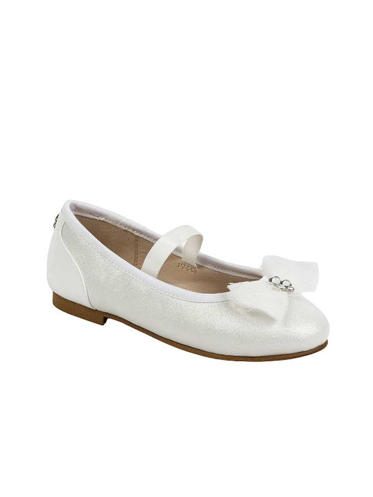 Mayoral Kids Ballerinas White