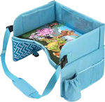 Queen Mother Kids Snack & Play Car Tray Light Blue