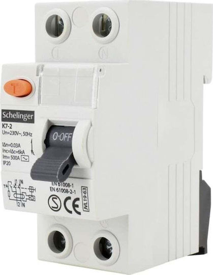 Bemko Phase Relays Leckage der Erde 25A Double Pole