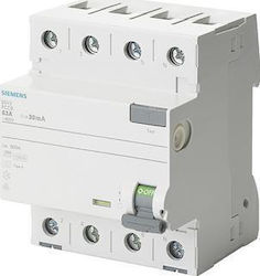 Siemens Реле Изтичане На Земя 4x40A 400V Siemens Реле Изтичане На Земя 4x40A 400V