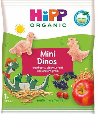 Hipp Snacks-uri Δεινοσαυράκια Fără zahăr 30gr pentru 12+ luni 1buc