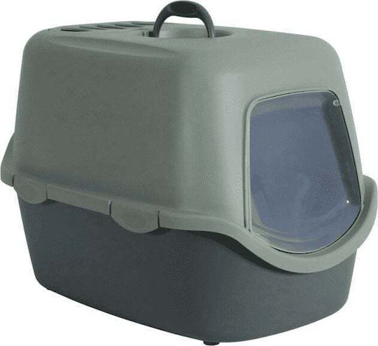 Zolux Cat Toilet Closed with Filter Green L56 x W40 x H40cm