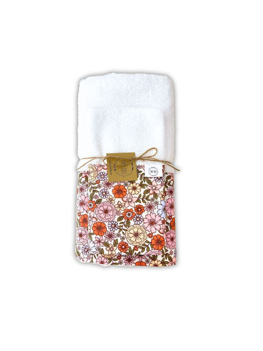 Tiny Toes Σετ Βρεφικές Πετσέτες 2τμχ Floral Fantasy Πολύχρωμες Tiny Toes Σετ Βρεφικές Πετσέτες 2τμχ Floral Fantasy Πολύχρωμες