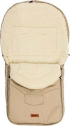 Sensillo Universal Waterproof Stroller Footmuff 95x40cm Beige