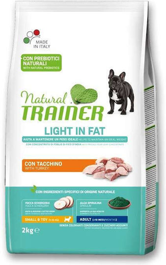 Natural Trainer 2kg Dry Food for Small Breed Dogs with Turkey and Tuna