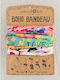 Natural Life Bandana Haar Stirnbänder Rainbow L...