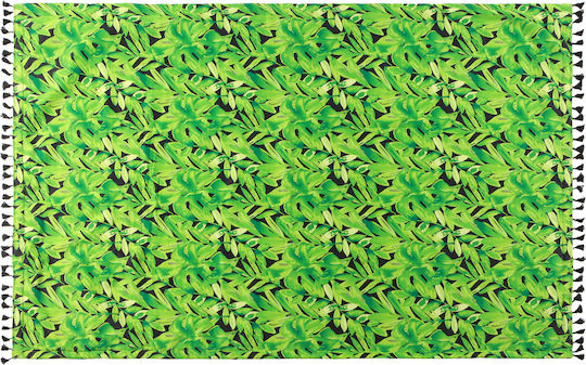 Bluepoint Beach Towel Cotton Green 95x155cm.