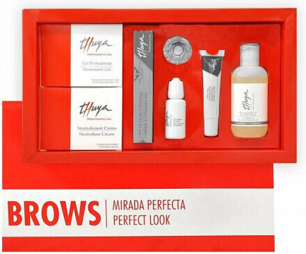 Thuya Brows Perfect Look Σετ Μακιγιάζ Φρυδιών σε Μαύρη Απόχρωση