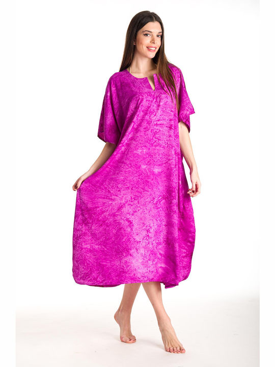 Rima Beachwear Women's Caftan Beachwear Purple