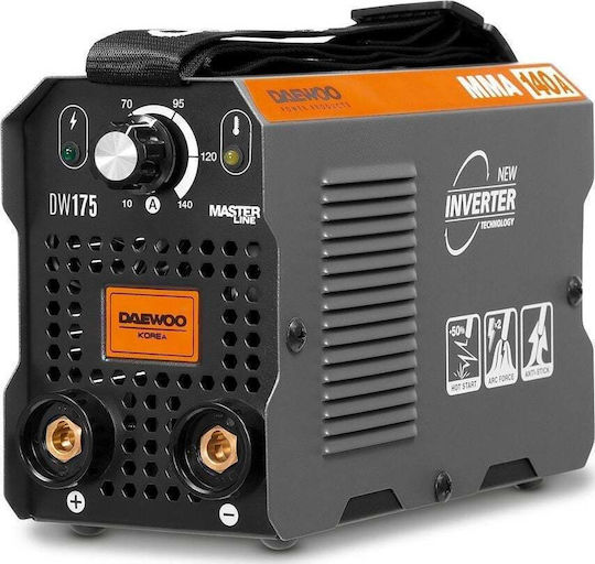 Daewoo Welding Machine Inverter MMA with Maximum Welding Current 140A and Duty Cycle 60%