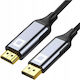 Cable DisplayPort male - 1m Γκρι (CO2-0020)