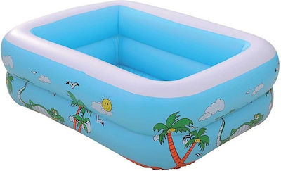 Rainbow Kids Swimming Pool PVC Inflatable 110x85x35cm
