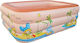 Piscină Gonflabilă Pentru Copii Din PVC 160x130x60cm Roz