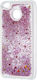 Forcell Liquid Glitter Back Cover Silicon / Plastic Bej (Huawei Y6 2018)