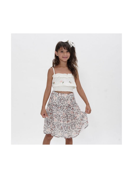 Energiers Kids Skirt Floral Multicolor