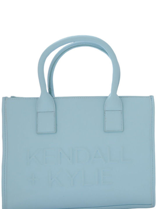 Kendall + Kylie Damen Tasche Tote Hand Hellblau