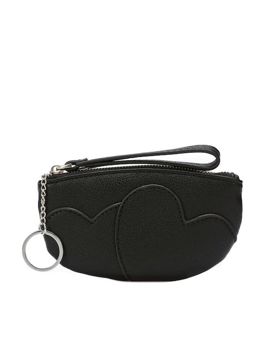 Klein Damen Geldbörse Klassisch Schwarz