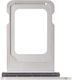 Slot Card Sim Alb pentru iPhone 15 Pro / 15 Pro Max