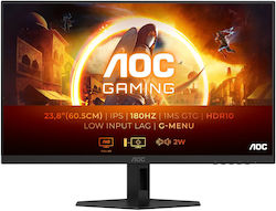 AOC 24G4XE IPS HDR Spiele-Monitor 23.8" FHD 1920x1080 180Hz mit Reaktionszeit 0.5ms GTG