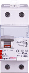 Legrand Αυτόματη Ασφάλεια 25A Διπολική AC/DC