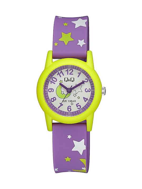 Q&Q Kinder-Analoguhr Riemen mit Silikonarmband ...