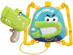 Rifle Water Gun Backpack Green Crocodile