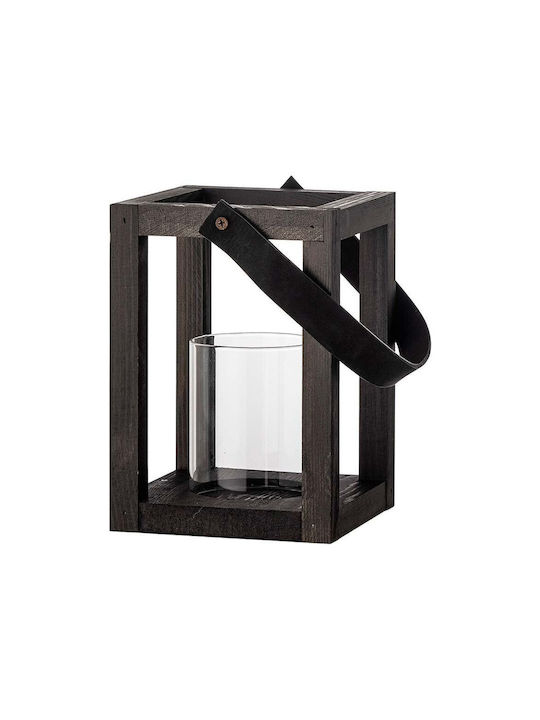 Bloomingville Wooden Lantern 14x10x14cm