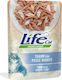 Wet Food for Adult Cats in Pouches with Tuna, Fish and Rice 70gr