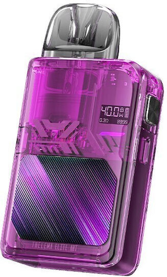 Lost Vape Thelema Elite Art Pod Kit 3ml with Built-in Battery 1400mAh Holo Purple