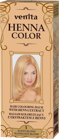 Venita Henna Fără Amoniac 1 Sunny Blond 75ml