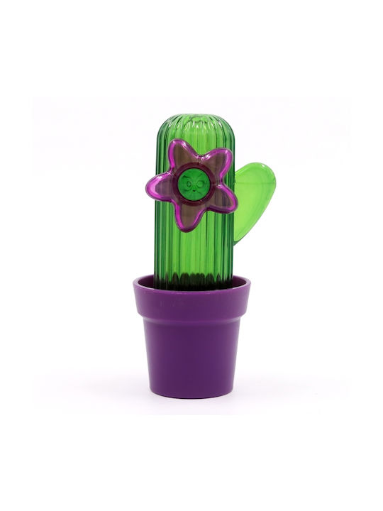 Veltihome Κάκτος Salt Shaker/Pepper Shaker Plastic Purple 1pcs