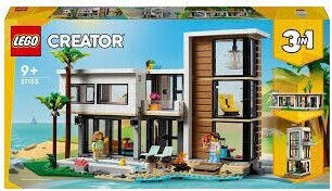 LEGO Creator 3-in-1 Casa Moderna Für 9+ Jahre 939 Stück