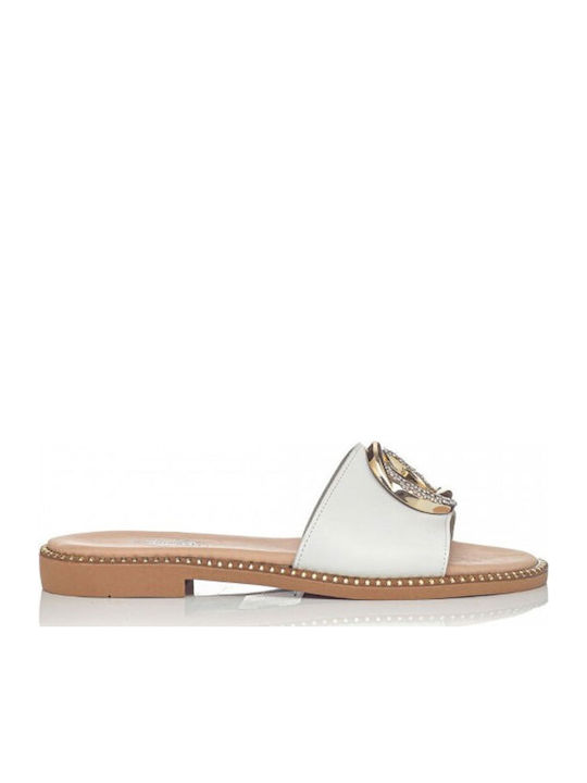 Sunshine Sandale Casual Damă Anatomici Albe