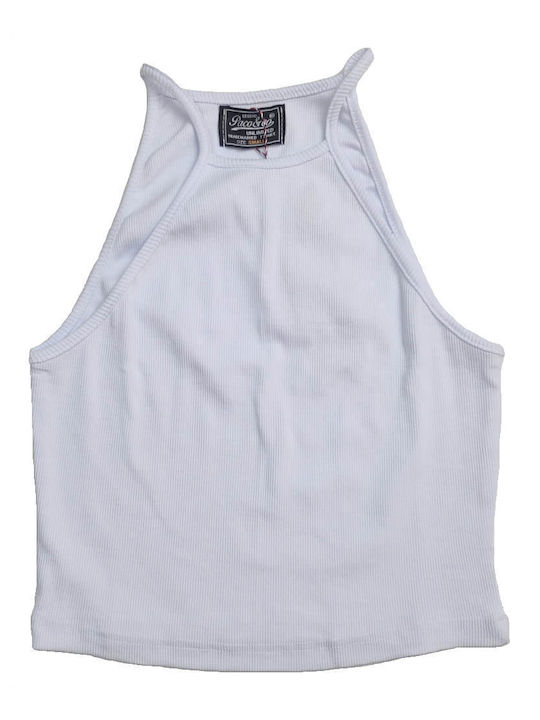 Paco & Co Women's Blouse Sleeveless White