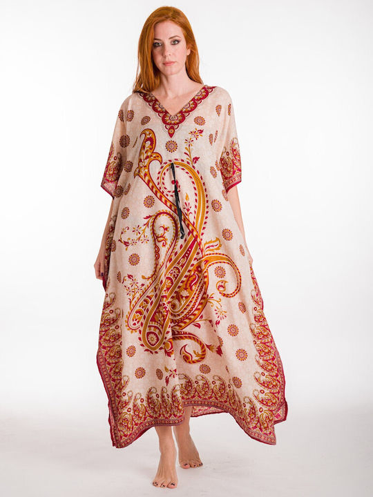 Rima Beachwear Feminin Caftan de Plajă Orange