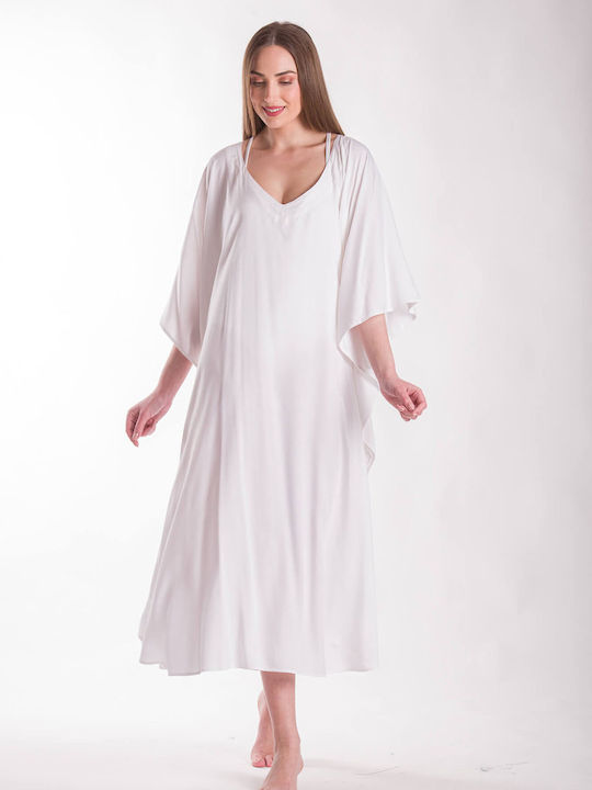 Rima Beachwear Women's Caftan Beachwear white