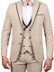 Dezign Men's Suit Beige