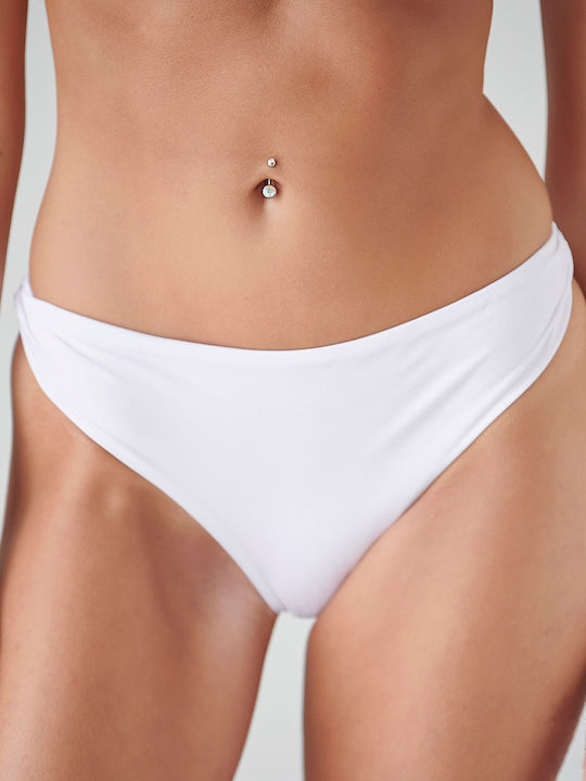 Blu4u Bikini Slip Άσπρο