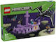 LEGO Minecraft Dragonul Ender și Nava End pentru 8+ Ani 657 Bucăți