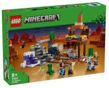 LEGO Minecraft The Badlands Mineshaft За 8+ Години 538 Бройки